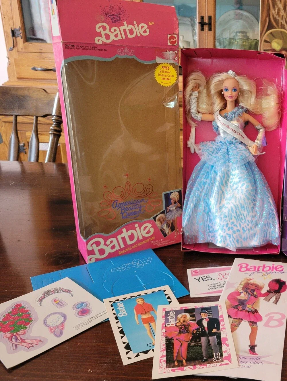 Barbie American Beauty Queen & Olympic Skater Dolls!
